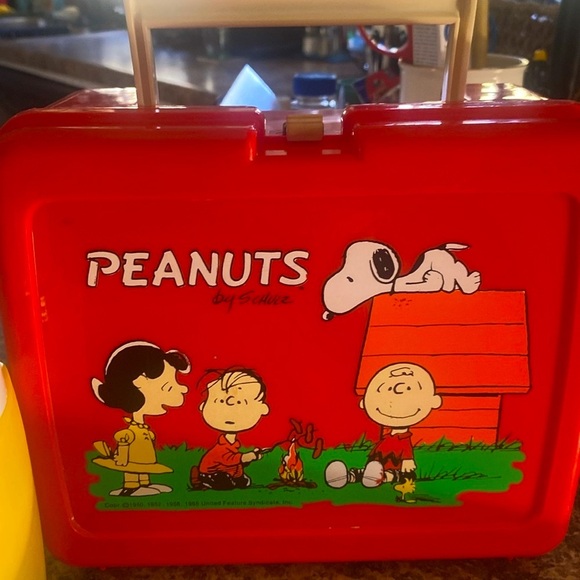 Vintage 🥜 1985 Peanuts Thermos Lunchbox Set - Picture 6 of 6